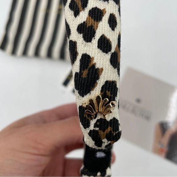 ~Lele Sadoughi Women’s Animal Print Headband w/Pouch NWT - Picture 4 of 7